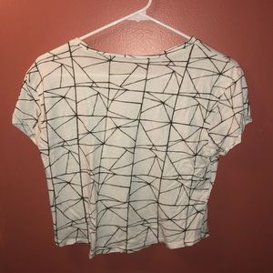 cropped tshirt forever 21